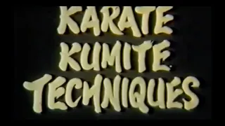 Karate Kumite Techniques by JKA Sensei M. Nakayama (1978). No Sound. Techniki Karate Kumite.