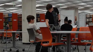 Blasting Inappropriate Songs in the Library Prank! (Part 2)