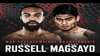 MARK MAGSAYO vs GARY RUSSEL Jr. (LIVE COMMENTARY)