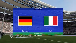 GERMANY VS ITALY | UEFA EURO 2024 - QUARTER FINALS | FOOTBALL LIFE 2024