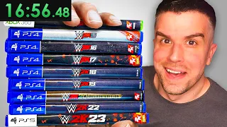 Winning a Match in EVERY WWE 2K Game!