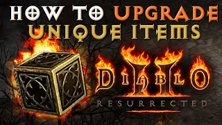 Add Damage, Defense and even Potion Slots to your Unique Items in Diablo 2 Resurrected