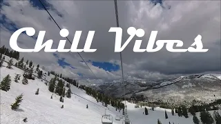 691 Minutes to Relax With Lo-fi Beats: Snowboarding And Ski Lift Views