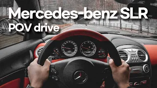 $495,000 An unfortunate supercar! Mercedes mclaren SLR  POV drive