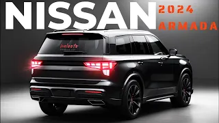 Redesigned 2024 Nissan ARMADA - New Style & New engine!