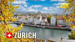 Zürich Switzerland 🇨🇭 creative city life with beautiful nature 🍂 Autumn in Zurich