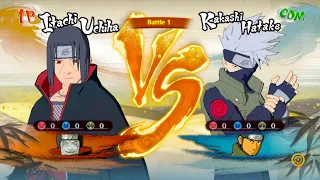 Itachi Uchiha & Kisame Vs Kakashi Hatake & Asuma Sarutobi | Naruto Storm 4 - Road To Boruto