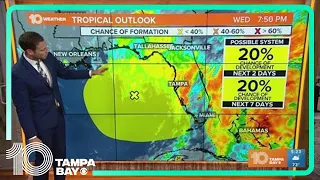 Tracking the Tropics: Much-needed rainfall coming to Tampa Bay-area from disturbance in Gulf