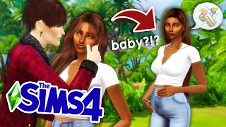 so... we're already pregnant!! || Sims 4 Spin Wheel Challenge #2