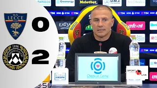 FABIO CANNAVARO post Lecce - Udinese 0-2, sentite cosa dice il Mister!