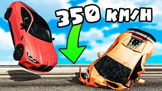 ❄️ ZRZUCIŁEM SAMOCHODY Z 1000 METRÓW!? | BeamNG Drive |