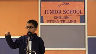 Story Telling Competition- Aarav Agarwal- Class 3