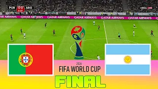 PORTUGAL vs ARGENTINA - Final FIFA World Cup 2026 | Full Match All Goals | Football Match