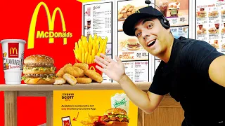 I OPENED A REAL MC DONALD’S IN MY HOUSE | WE BUILD OUR OWN MCDONALD’S AT HOME BY SWEEDEE