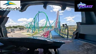 Mako Seaworld Orlando / Front row POV 4K 60fps