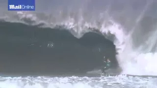 Biggest wipe-outs from the HUGE swell at Margaret River Pro