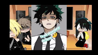 Los bully de deku reacciona a deku villano