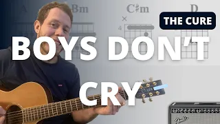 Boys Don't Cry - The Cure - Guitar Tutorial with TAB