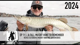 A Fall Musky Hunt to Remember - Keyes Outdoors Musky Hunting Adventure