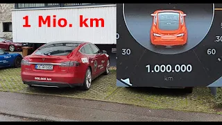 1 Mio. km Tesla Model S - Interview - Batterie - Motor - Reparaturen #tesla1MioKM