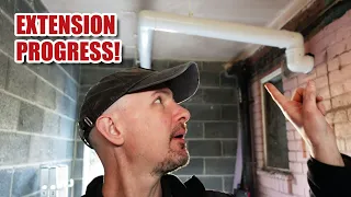 Building inspector came out! (Self Build Extension Part 10)