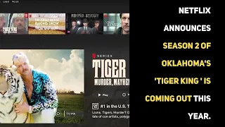 'Tiger King' season 2 to be released this year