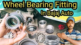 Wheel Bearing Change, Wheel Bearing Change  Bajaj Auto, @ShaktiTechnology