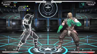 Mortal Kombat X - Тремор Кристаллический Комбо Урок (Tremor Crystalline)