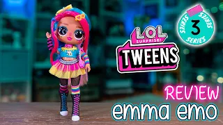 LOL Surprise! Tweens Series 3: Emma Emo Doll Review! 😍