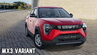 Mahindra XUV3XO MX3 Variant Features Explained!