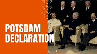 The Potsdam Declaration: Demanding Unconditional Surrender of Japan in WWII
