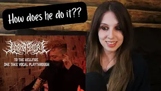 Lorna Shore - To the Hellfire One Take Vocal Playthrough (Reaction/First Listen!)