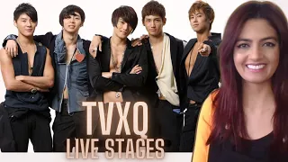 TVXQ LIVE STAGES - HUG, MY LITTLE PRINCESS, LOVE IN THE ICE, WHATEVER THEY SAY, BEGIN & MORE!