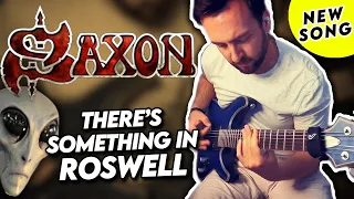SAXON - There's Something In Roswell (Guitar cover)