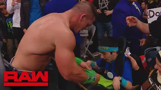 John Cena shares a special moment with Make-A-Wish kid Eyad: Raw, Feb. 12, 2018