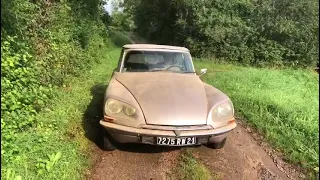 Awakening of an barn find!  Citroen DS 21 AEAT Convertible Part 2