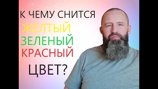 Что означает цвет во сне. Зелёный.Жёлтый.Красный.