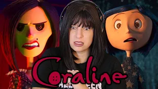 THIS IS FOR KIDS?? | *CORALINE* | Movie Reaction & Commentary | First Time Watching