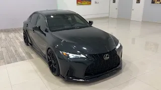 2021 LEXUS IS 350 F-SPORT PKG SEDAN - STOCK#4270