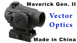 Vector Optics Maverick gen 2 red dot - optyka z AliExpress