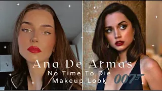 ANA DE ARMAS No Time To Die makeup look