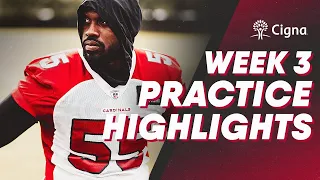 Arizona Cardinals Practice Highlights: Week 3 vs. Jaguars