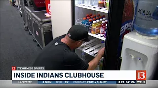 Inside the Indians clubhouse