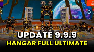 HANGAR SOLO ULTIMATE: Robots y Armas exclusivos Update 9.9.9 War Robots WR