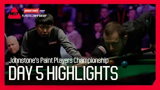 Zhang Holds on Against Higgins as Allen Secures Final Spot! | Johnstone's Paint Players Championship