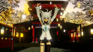 [MMD] Shirakami Fubuki [Hololive] - P4D Break Out Of