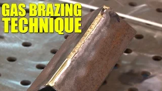 🔥 Gas Brazing Technique