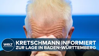 PK: Ministerpräsident Kretschmann zur aktuellen Corona-Lage in Baden-Württemberg