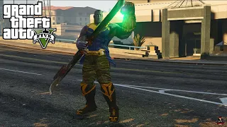 GTA V : Thanos Mod - Infinity Ultron Beta Preview - All Abilities | GTA V MODS