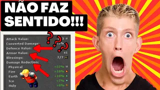 ☠️ COMO FUNCIONA MITIGAÇÃO, DEFESA, ARMADURA E REDUÇÃO DE DANO NO TIBIA 🔥 #tibia #mmorpg